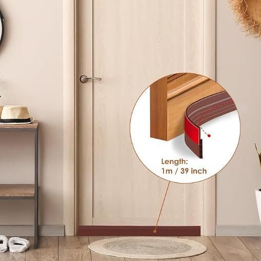 Self-Adhesive Silicone Door Seal