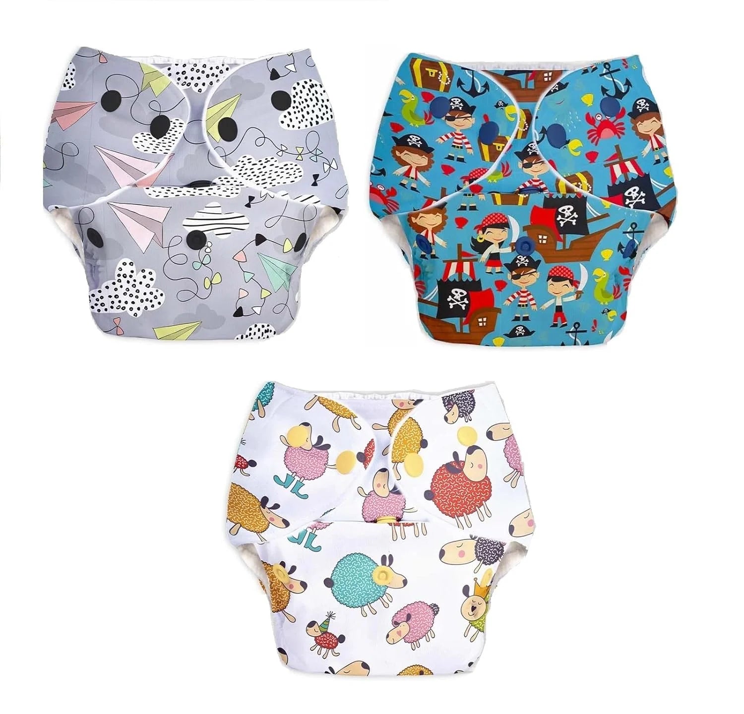 ORVO™ Freesize UNO Cloth Diaper - Ocean Retreat