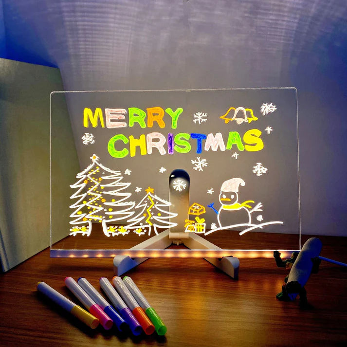 ORVO™ 3D Acrylic Writing Pad with Color Markers