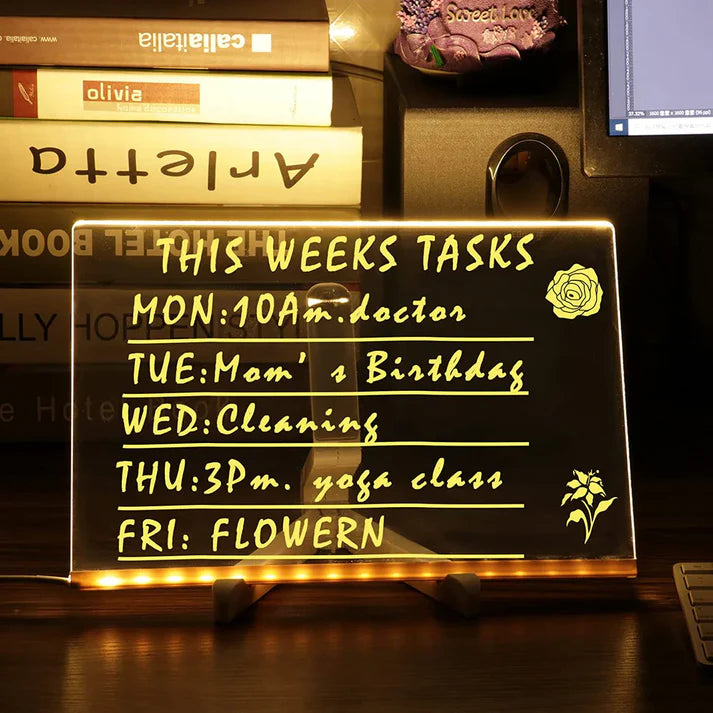 ORVO™ 3D Acrylic Writing Pad with Color Markers