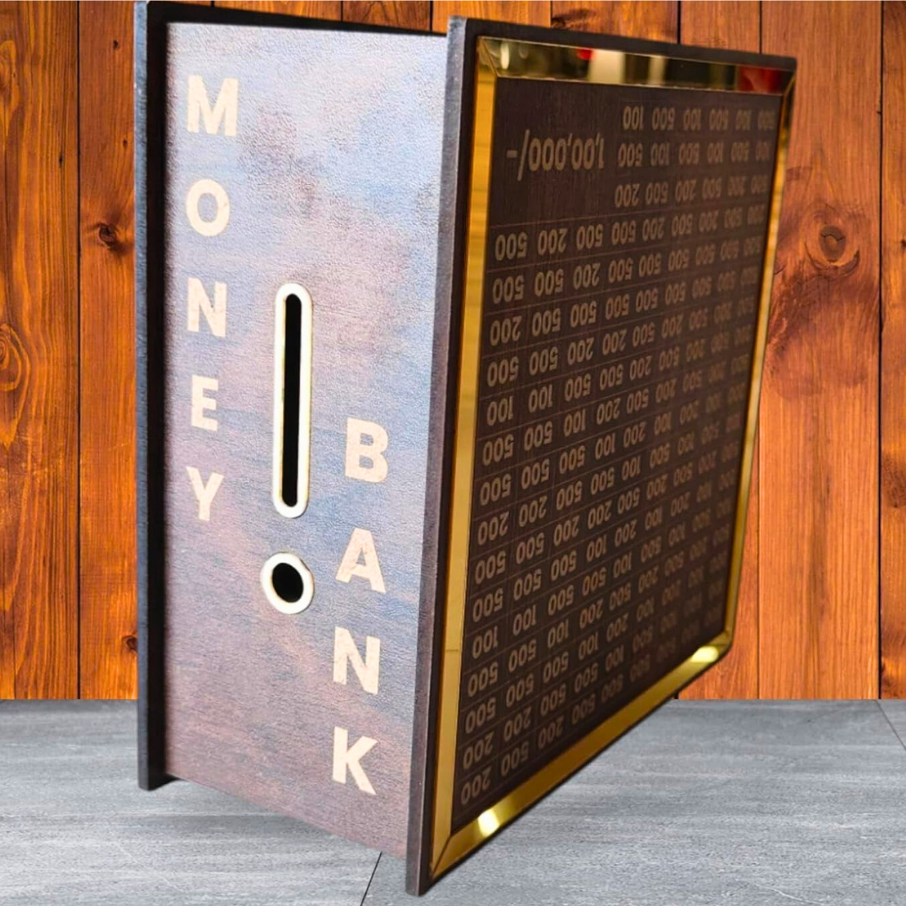 Orvo Premium Wooden Money Box