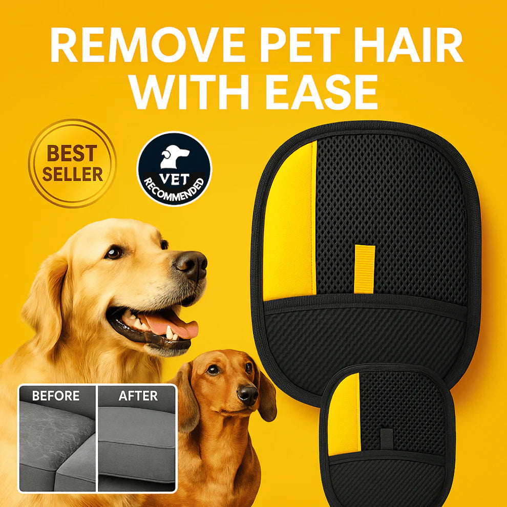 Orvo™ Pet Hair Glove - Groom & De-Shed