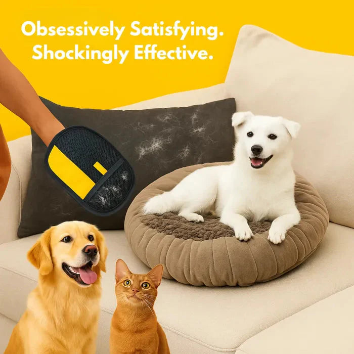 Orvo™ Pet Hair Glove - Groom & De-Shed