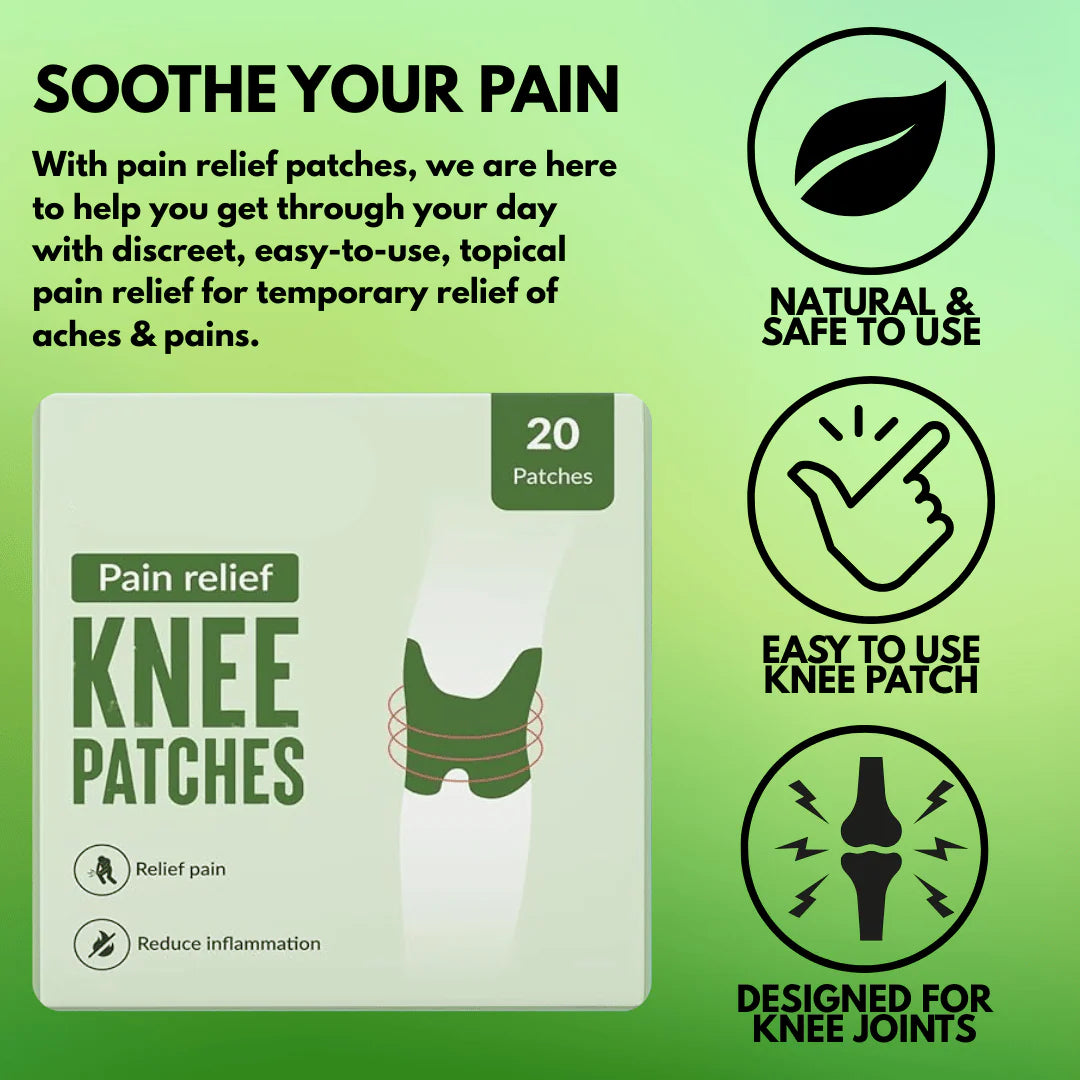 Orvo™ – Herbal Knee Patch for Instant & Long-Lasting Relief